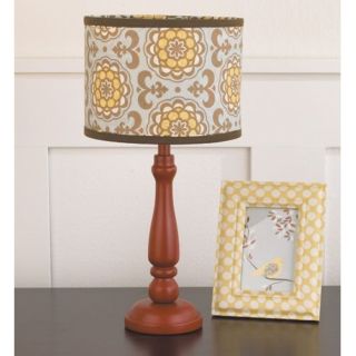 CoCaLo Couture DELILAH Lamp Base Shade Girls Nursery Decor Floral Lamp