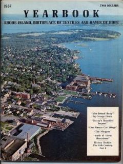 1967 Rhode Island Yearbook Birthplace of Textiles Haven of Hope
