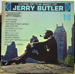 Jerry Butler More of The Best of LP VG VJLP 1119 Mono 1965 Mono Record