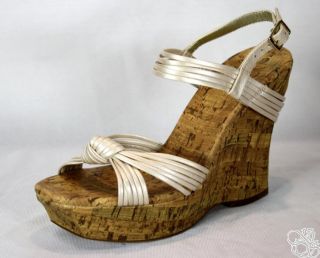 Jessica Simpson Brisa Frost Wedge Heels Womens Shoes