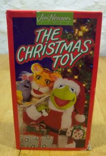 Jim Henson The Muppets The Christmas Toy VHS Video 1993