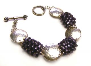 Beaded Jewelry Making Kit Tutorial Pattern Beads Instructions Bracelet