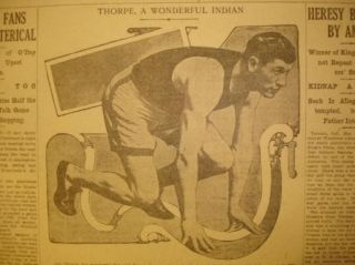 Jim Thorpe Carlisle School A Wonderful Indian Olympic Tryouts May