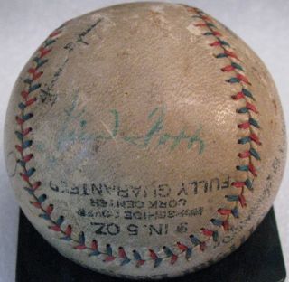 Jimmie Foxx Al Simmons Signed Autographed PSA DNA Baseball Phillies 8