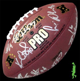 2012 Detroit Lions Team Signed Wilson NFL Football Nick Fairley COA