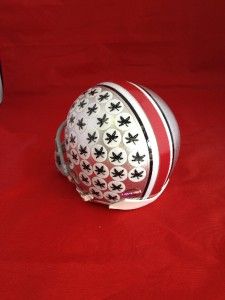 James Laurinaitis Autographed Ohio State Buckeyes OSU Mini Helmet COA