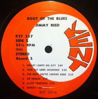 Jimmy Reed Root of The Blues 2 LP VG KST 537 1st Press 1960 Record