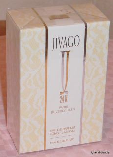 Jivago 24K Perfume New in Box Eau de Parfum Perfect Gift