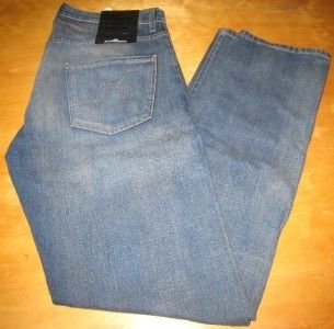 Lindeberg DOGGE Worn Satin Denim Jeans 33 x 34 New