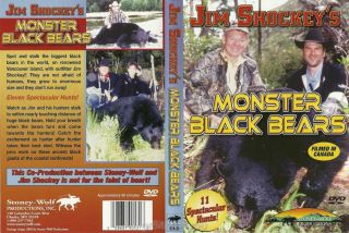 Bear Hunting Monster Black Bears Jim Shockey 11 Spectaculur Hunts DVD