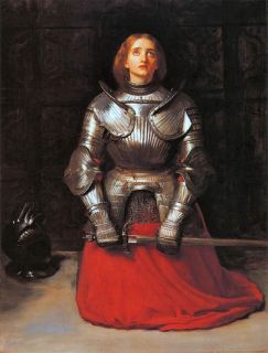 John Everett Millais Joan of Arc Oil Painting Repro