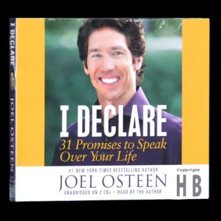 New I Declare Joel Osteen 31 Promises to Speak Over Your Life 2 CDS