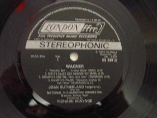 Joan Sutherland LP OS26612 Sings Wagner Bonynge Rienzi