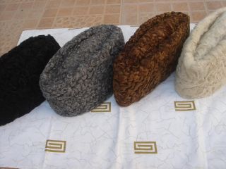 Karakul Jinnah Persian Wool Qaraqul Kufi Fur Politburo Hat Astrakhan