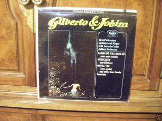 Gilberto Jobim RARE LP Capitol Stereo St 2160 SEALED re Issue