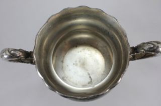 Antique 1896 Silverplate Trophy Loving Cup Four Oar Shell Rowing