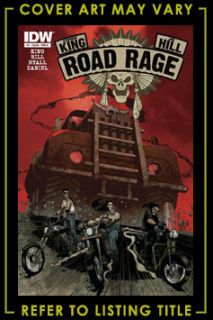 Road Rage 1 IDW Publishing Stephen King Joe Hill Cover A