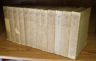 Ambrose Bierce Collected Works 1909 1st Ed w DJ 12 Volumes Set RARE