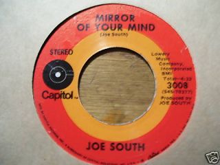 Joe South Mirror of Your Mind 45 RPM