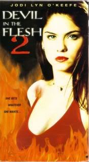 VHS Devil in The Flesh 2 2001 Jodi Lynn O Keefe