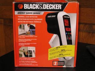 Black Decker Thermal Leak Detector Model TLD100