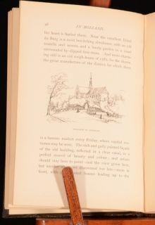 1884 Sketches in Holland and Scandinavia Travel Augustus Hare