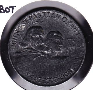 Canadian John Cabot Explorer Medal Token