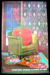 Tomato Records John Cage Magma Milton Glaser US Original Poster