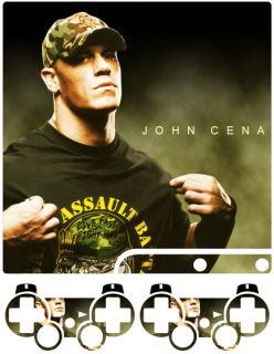 John Cena WWF 1 PS3 PlayStation 3 Slim Skin Set Vinyl