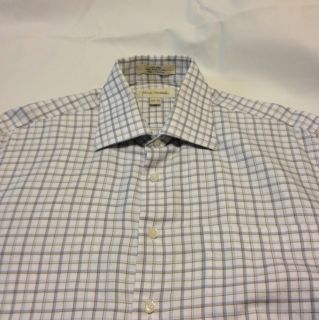 John w  Dress Shirt LS 100 Cotton Size 15 1 2