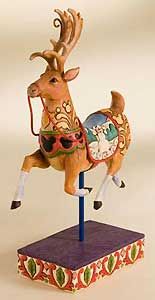 Holiday Reindeer Figurine Jim Shore NIB Disney In Stock 