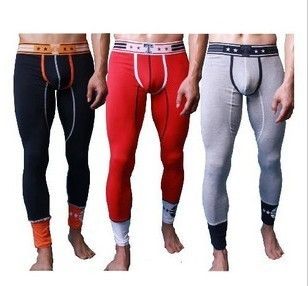 New Bramd Mens Long Johns Thermal Underwear Pants 3 Colors Size M L