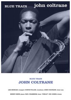 John Coltrane Blue Train Jazz Music Poster