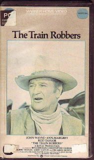VHS The Train Robbers John Wayne Ann Margret 1972