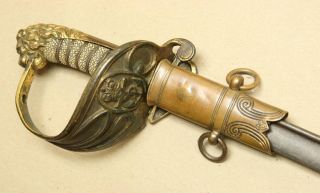 British 1827 Pattern Naval Officer's Sword by John Prosser CA 1830  