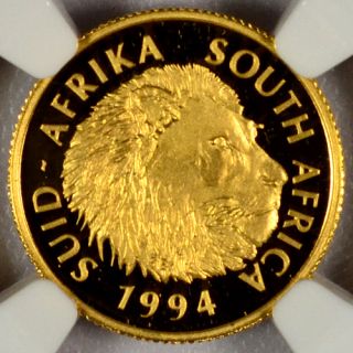 1994 South Africa 1 10 oz Gold Natura Lion NGC PF69 UC SKU26377  