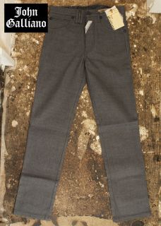 NEW John Galliano Grey Jeans GENUINE RRP 270  