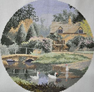 Completed Finished CrossStitch Ford Way John Clayton  