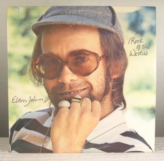 Elton John Rock of The Westies MCA 2163 1975 Vinyl LP  