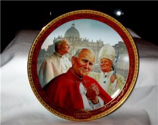 Bradford Exchange Collector Plate Pope John Paul II New  