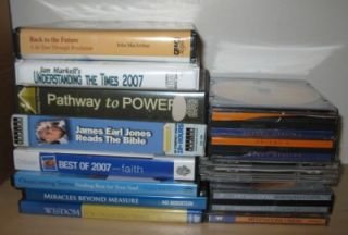 Audio CD Audiobooks Christian Self Help Improvement Spiritual Music Lot of 15  