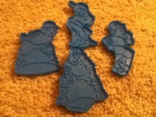 1990 Wilton Blue Baseball Player Cookie Cutters  