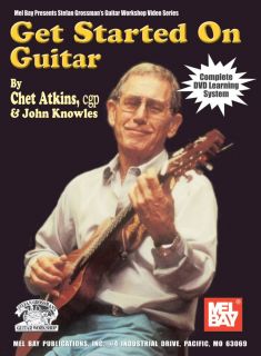 Get Started on Guitar by Chet Atkins Knowles Book DVD 0786674849  
