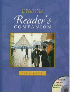 10th Grade 10 Reader's Companion Platinum Level Prentice Hall English 0131802852  