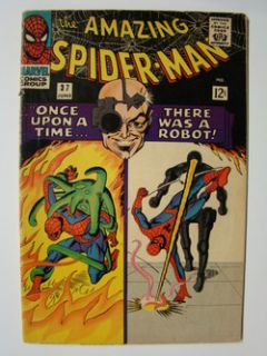 Amazing Spider Man 37 Steve Ditko Art 1st Norman Osborn 1966 VG  