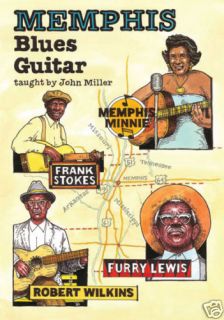 John Miller Memphis Blues Guitar DVD New  