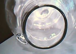Blenko Glass Huge Covered Jar by John Nickerson  