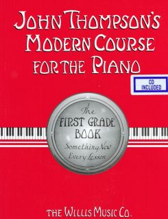John Thompson's Modern Course for The Piano First Grade Book with CD  