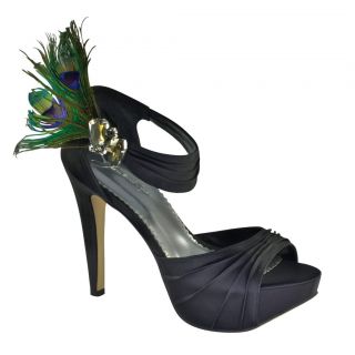 Johnathan Kayne Peacock Pageant Prom Evening Shoes  