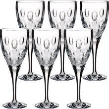 Set of 6 Waterford John Rocha Imprint White Wine Glasses  